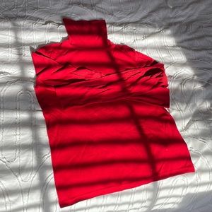 Polo red turtleneck